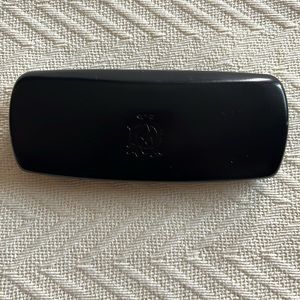 Dunhill eyeglasses case  with embossed DA initials  black